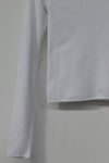 BASERANGE cotton long sleeve SEODLS white